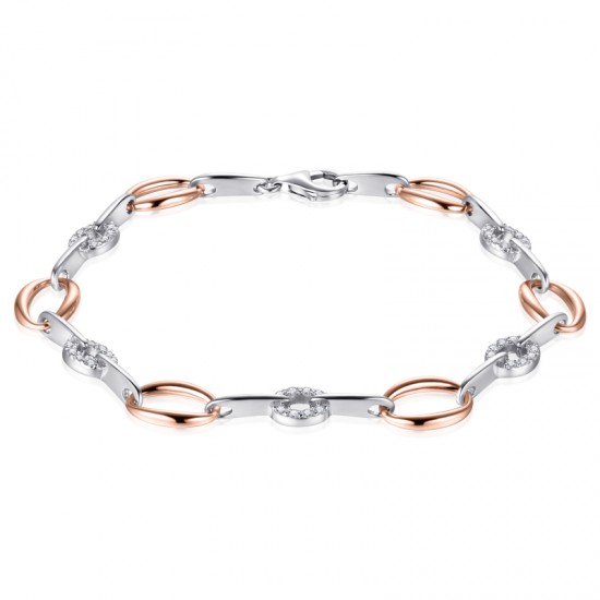 AZRA Armband | Gerhodineerd sterling zilver - B042R AZRA Armband | Gerhodineerd sterling zilver - B042R