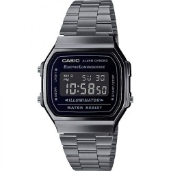 Casio Vintage Iconic A168WEGG-1BEF Horloge 36mm Grijs Casio Vintage Iconic A168WEGG-1BEF Horloge 36mm Grijs