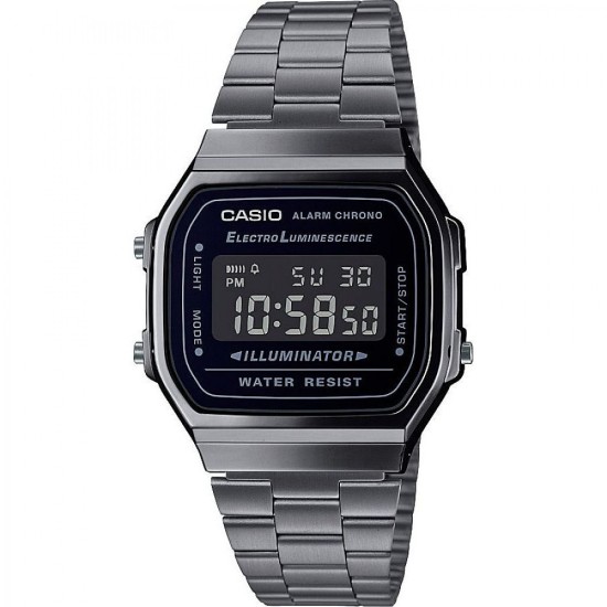 Casio Vintage Iconic A168WEGG-1BEF Horloge 36mm Grijs Casio Vintage Iconic A168WEGG-1BEF Horloge 36mm Grijs