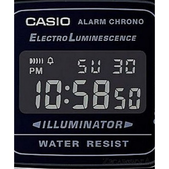 Casio Vintage Iconic A168WEGG-1BEF Horloge 36mm Grijs Casio Vintage Iconic A168WEGG-1BEF Horloge 36mm Grijs