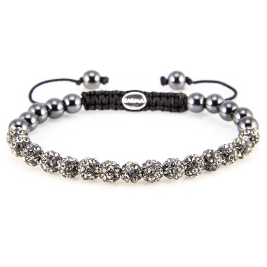 Karma Armband Spiral Grey Crystal XS 82089 Karma Armband Spiral Grey Crystal XS 82089