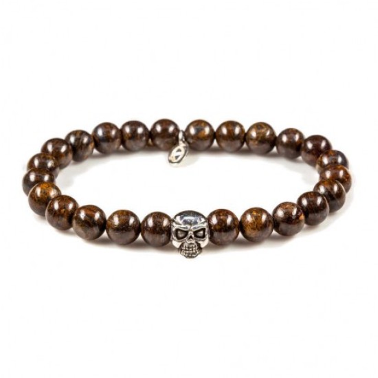 Karma Banzai Skull 86008 Armband Heren Karma Banzai Skull 86008 Armband Heren