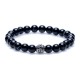 Karma supernova Silver Round Logo Bead 86268 Armband Heren Karma supernova Silver Round Logo Bead 86268 Armband Heren