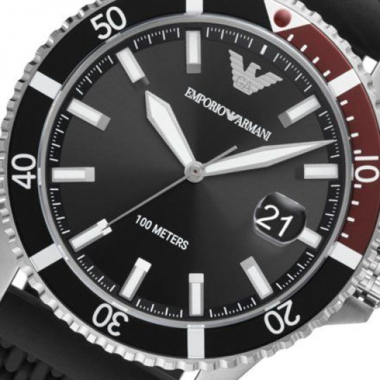 Emporio Armani AR11341 Diver Horloge Emporio Armani AR11341 Diver Horloge