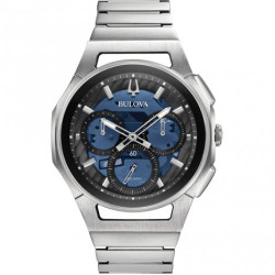 Bulova 96A205 Curv Chrono Horloge Bulova 96A205 Curv Chrono Horloge