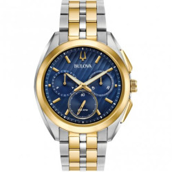 Bulova 98A159 Curv Chrono Horloge Bulova 98A159 Curv Chrono Horloge
