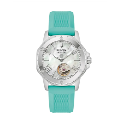 Bulova 96L325 Marine Star Automatic Dameshorloge Bulova 96L325 Marine Star Automatic Dameshorloge