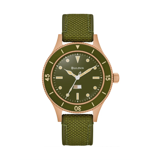Bulova 98A324 Archive Series MIL-SHIPS Special Edition Horloge Bulova 98A324 Archive Series MIL-SHIPS Special Edition Horloge