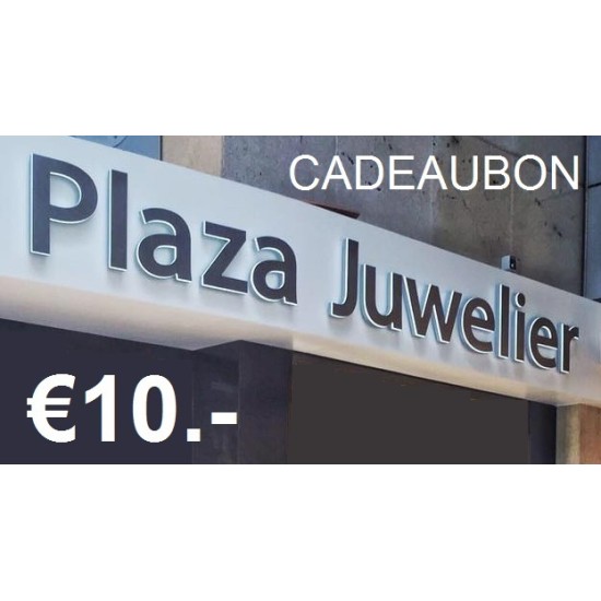Cadeaubon €10,- Cadeaubon €10,-