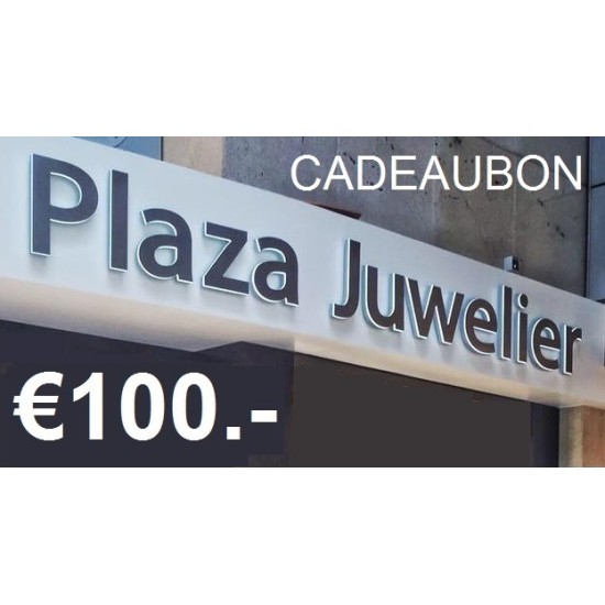 Cadeaubon 100,- Cadeaubon 100,-