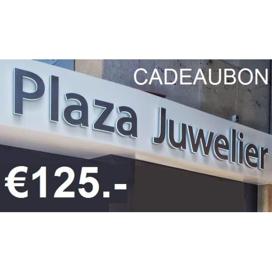 Cadeaubon 125,- Cadeaubon 125,-