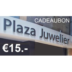 Cadeaubon €15,- Cadeaubon €15,-