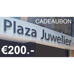 Cadeaubon 200,- Cadeaubon 200,-