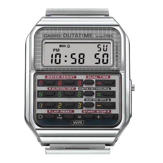 PLEASE READ THE PRODUCT DESCRIPTION Casio CA-500WEBF-1AER Back to the Future Horloge LIMITED PLEASE READ THE PRODUCT DESCRIPTION Casio CA-500WEBF-1AER Back to the Future Horloge LIMITED