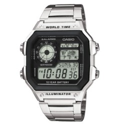 Casio Collection AE-1200WHD-1AVEF 45MM Steel Casio Collection AE-1200WHD-1AVEF 45MM Steel