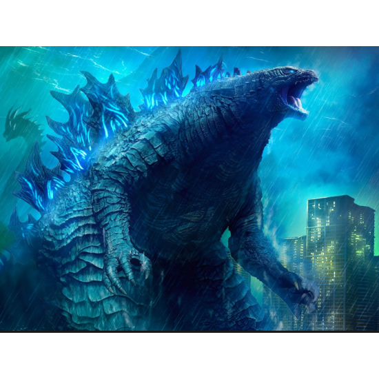 Citizen BJ8055-04E Promaster Marine Godzilla Horloge