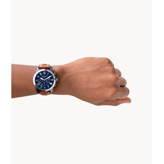 Fossil FS5151 Grant horloge 44mm Fossil FS5151 Grant horloge 44mm