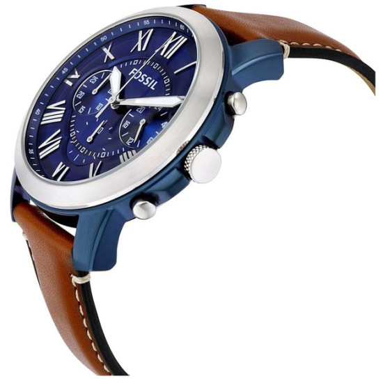 Fossil FS5151 Grant horloge 44mm Fossil FS5151 Grant horloge 44mm