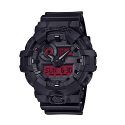 G-Shock GA-700BBR-1AER Black & Bold Red Horloge G-Shock GA-700BBR-1AER Black & Bold Red Horloge