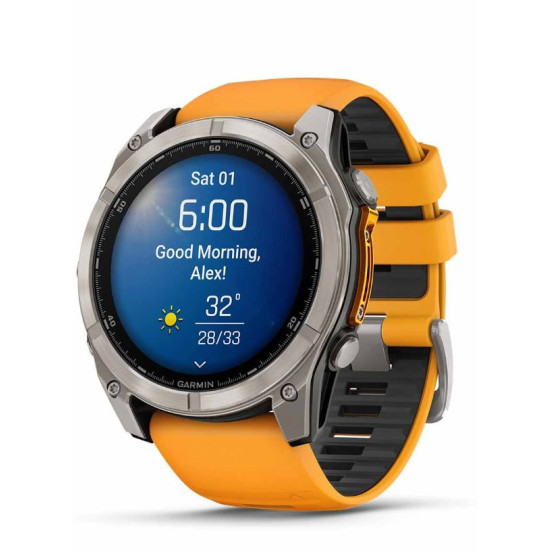 Garmin 010-02905-11 Fenix 8 Sapphire Amoled