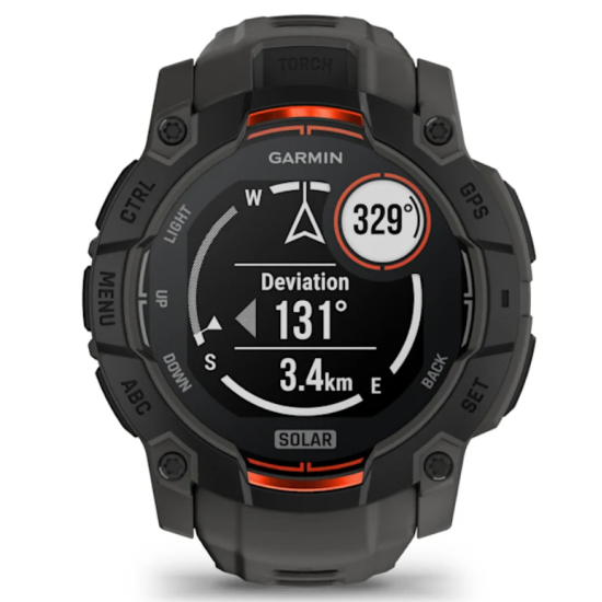 Garmin 010-02935-00 Instinct 3 Solar Horloge