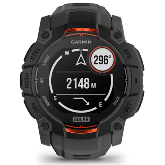 Garmin 010-02935-00 Instinct 3 Solar Horloge