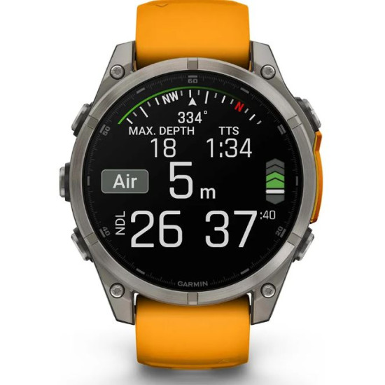 Garmin 010-02904-11 FENIX 8 Sapphire Horloge