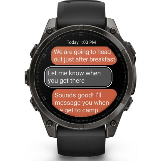 Garmin 010-02904-21 FENIX 8 Sapphire Horloge