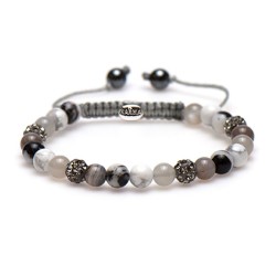 Karma armband Spiral Gorgeous Grey XS 83396 Karma armband Spiral Gorgeous Grey XS 83396