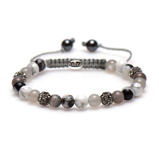 Karma armband Spiral Gorgeous Grey XS 83396 Karma armband Spiral Gorgeous Grey XS 83396