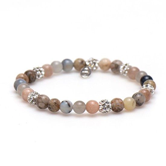 Karma Armband Spiral Sandy Shell xs elastic 83426EL Karma Armband Spiral Sandy Shell xs elastic 83426EL