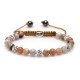 Karma Armband Spiral Buttery Beige XS 83436