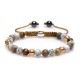 Karma Armband Spiral Brownie Beige XS 83447 Karma Armband Spiral Brownie Beige XS 83447