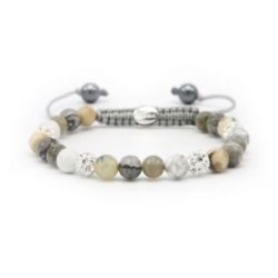 Karma Armband Spiral Balanced Beige XS  83425