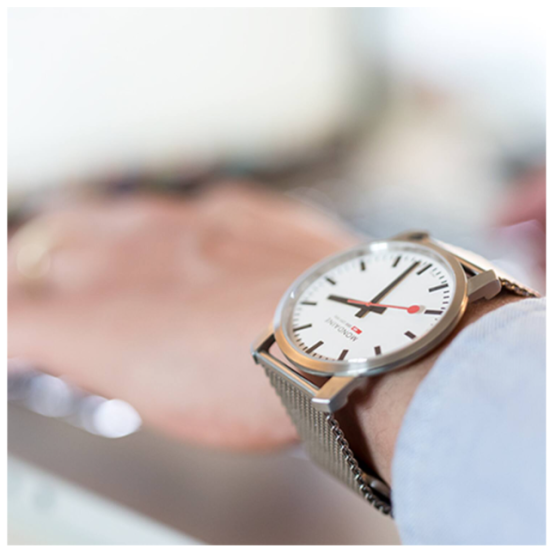Mondaine M400.30351.16SBZ Simply Elegant Swiss Horloge