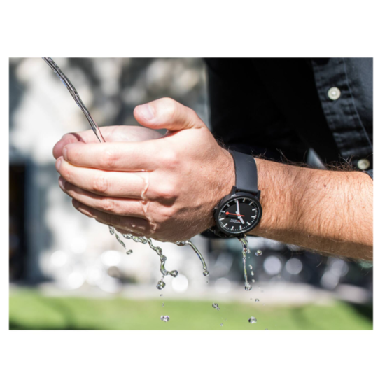 Mondaine MS1.41120.RB Essence Swiss Horloge