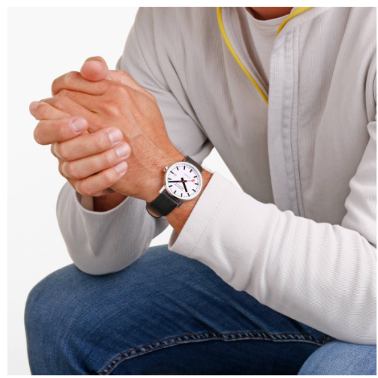 Mondaine MSE.40610.LB Evo2 Swiss Horloge