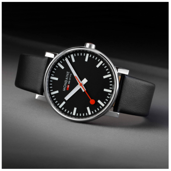 Mondaine MSE.43120.LB Evo2 Swiss Horloge