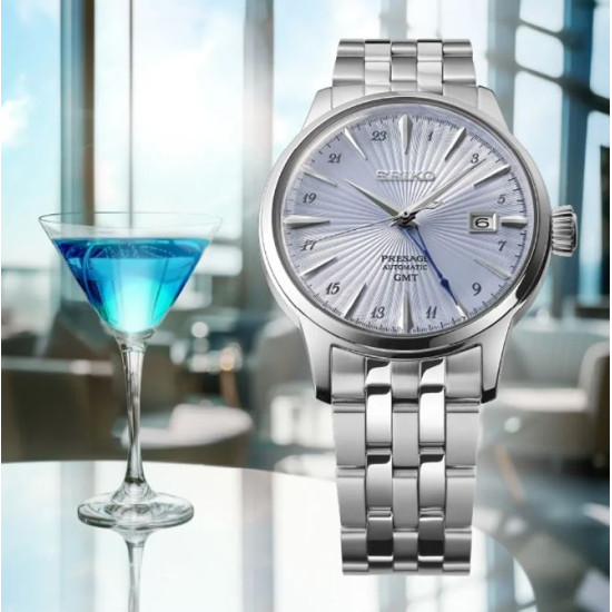 Seiko Presage SSK037J1 COCKTAIL Automatic GMT Watch