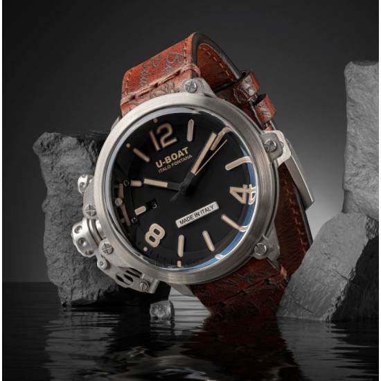 U-Boat 8807 Capsule 50mm PVD BK BL Watch