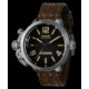U-Boat 8807 Capsule 50mm PVD BK BL Watch
