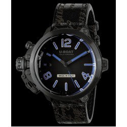 U-Boat 8808 Capsule 45mm PVD BK BL Watch