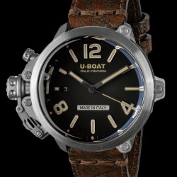 U-Boat 8809 Capsule 45mm PVD BK BL Watch