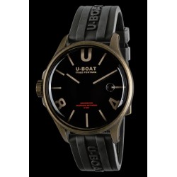 U-Boat 9548 DARKMOON 44mm BK Brown Vintage Watch