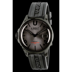 U-Boat 9551 DARKMOON 40mm BK Grey Curved Camouflage Watch