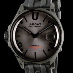 U-Boat 9551 DARKMOON 40mm BK Grey Curved Camouflage Watch