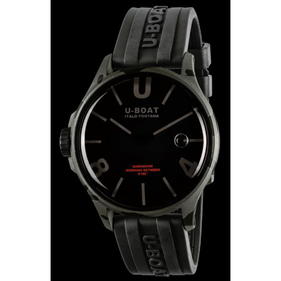 U-Boat 9553 DARKMOON 44mm BK Grey Curved Camouflage Watch