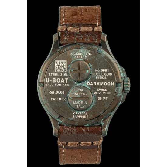 U-Boat 9600 Darkmoon Unico 44mm Watch