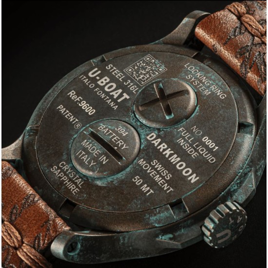 U-Boat 9600 Darkmoon Unico 44mm Watch