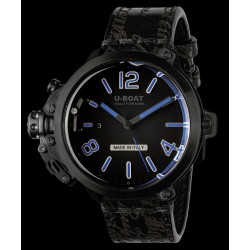 U-Boat 8806 Capsule 50mm PVD BK BL Watch